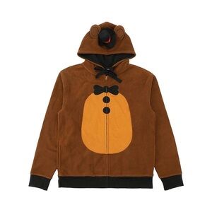 Adorable Brown Bear Costume Hoodie for Kids